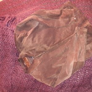 Suede Men's Bomber Jacket